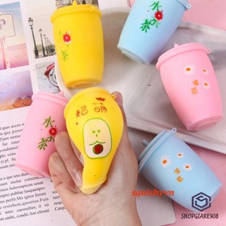 [CÓ VIDEO] ( hàng sẵn ) SquiShy CỐC TRÀ SỮA phát sáng