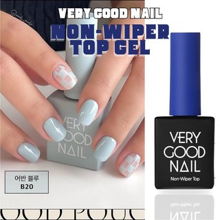 Sơn gel Top Bóng Very good nail Non Wiper Top chính hãng Hàn quốc Độ bóng và bền lên đến 30 ngày 10ml