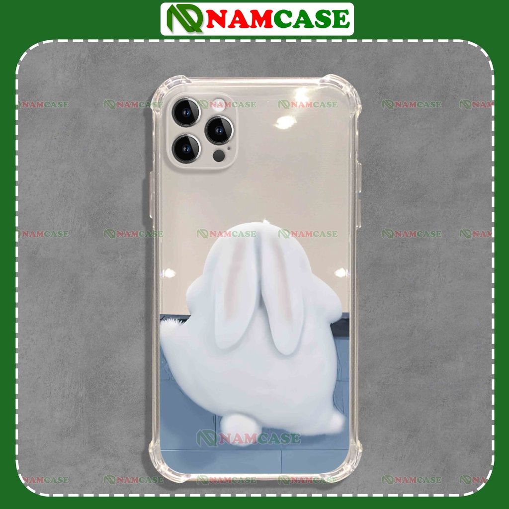 Ốp lưng iphone chó mèo chống sốc 4 góc silicon dẻo trong suốt bảo vệ camera ip 6/6s/7/8/X/XS/11/12/13/14 Pro Plus Max