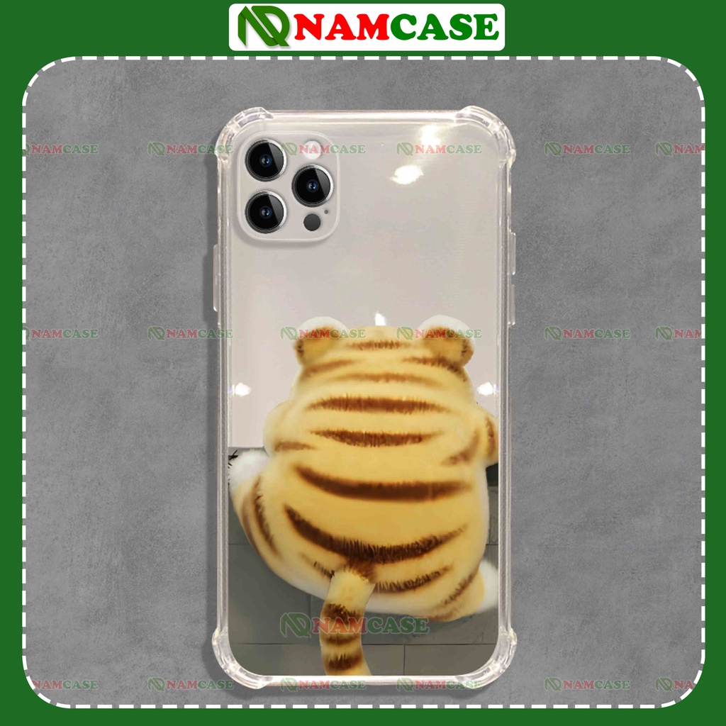 Ốp lưng iphone chó mèo chống sốc 4 góc silicon dẻo trong suốt bảo vệ camera ip 6/6s/7/8/X/XS/11/12/13/14 Pro Plus Max