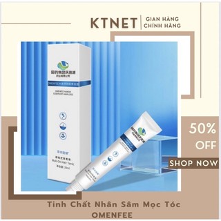 Serum mọc tóc nhân sâm Omenfee - Kích thích mọc tóc nhanh, giảm gãy rụng tóc, cải thiện hói đầu, ngăn ngừa nấm da đầu