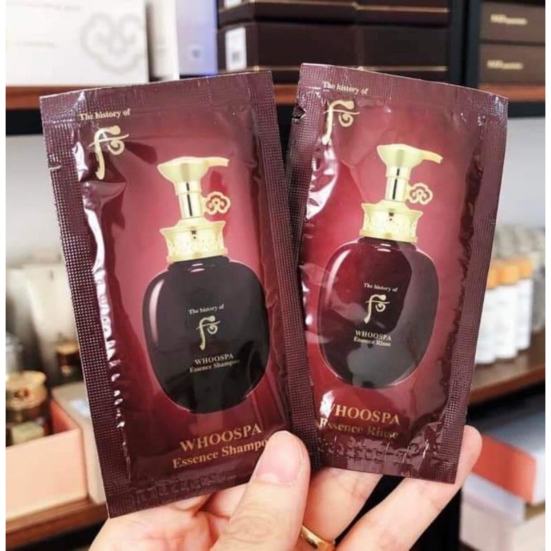 Gói Dầu Gội+ Xả Whoo Đông Y Hoàng Cung 8ml