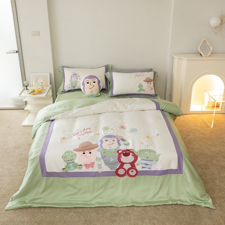 Bộ Chăn Ga Gối 5 Món Tencel Disney  Cập Nhập 15 Mẫu Disney Store