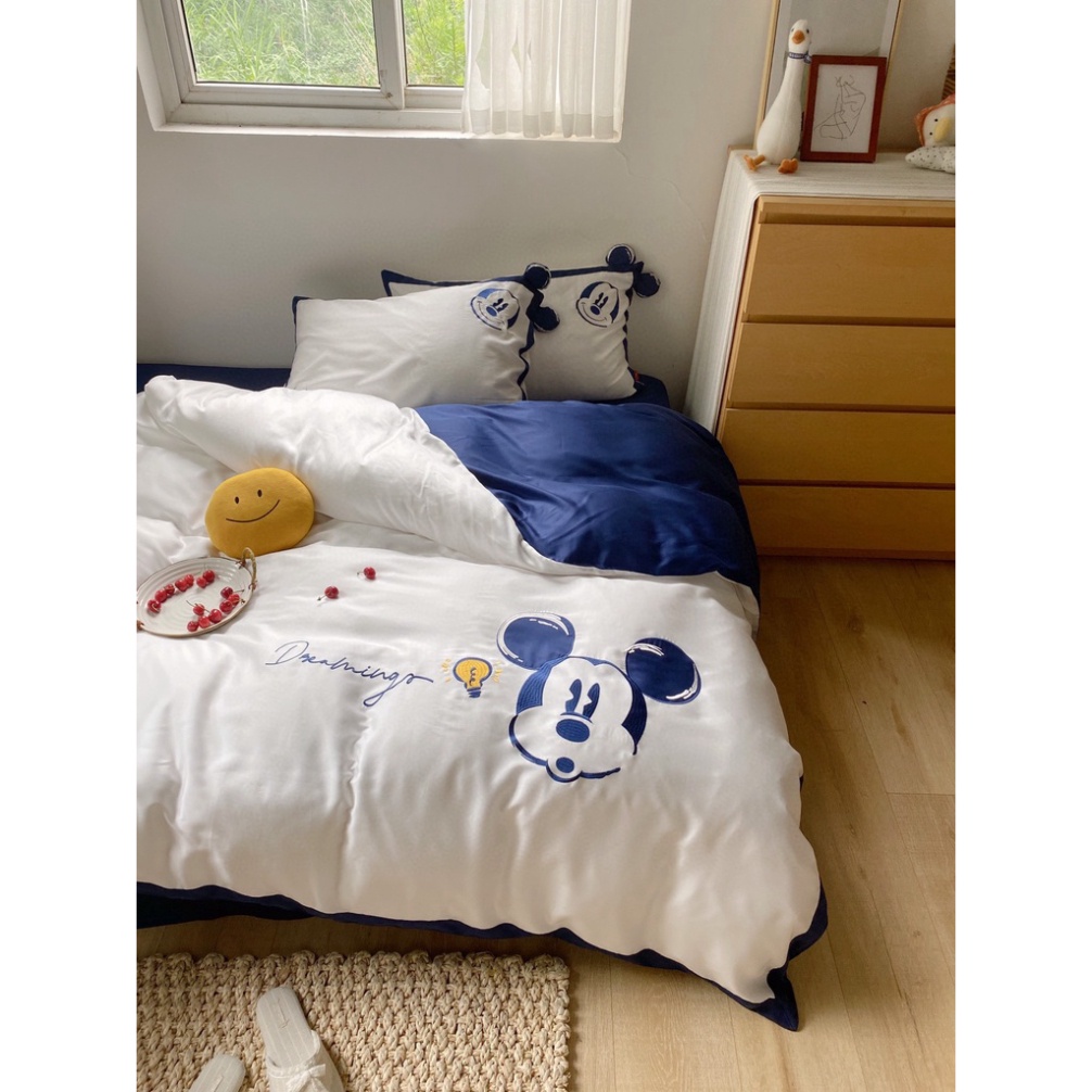 Bộ Chăn Ga Gối 5 Món Tencel Disney  Cập Nhập 15 Mẫu Disney Store