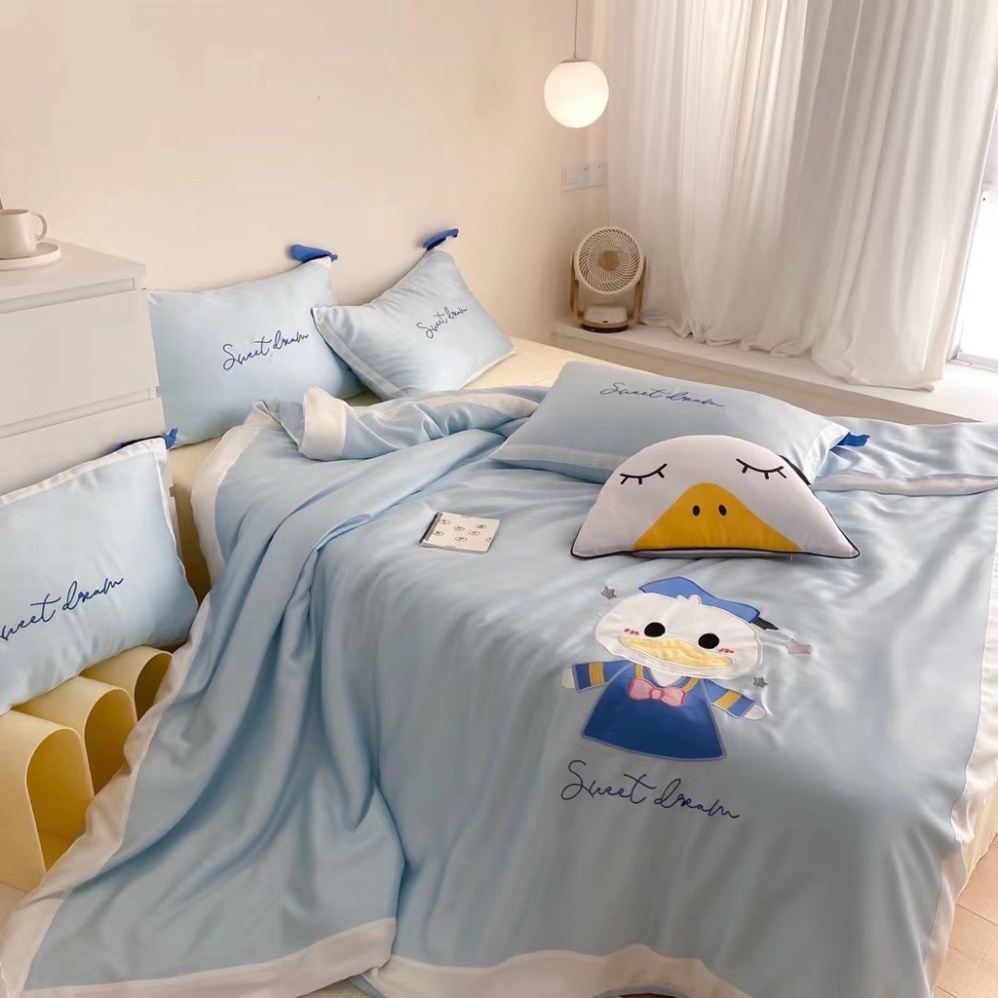 Bộ Chăn Ga Gối 5 Món Tencel Disney  Cập Nhập 15 Mẫu Disney Store