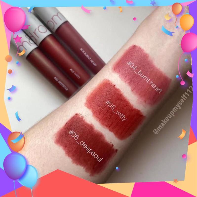 SS [ FREE SHIP] Son Kem Lỳ Romand Zero Velvet 06 Đỏ nâu