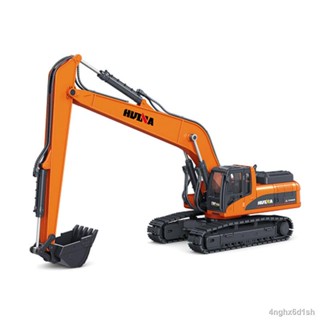 Mô hình hợp kim máy xúc 1:50 hợp kim máy xúc cánh tay dài đồ chơi kỹ thuật xe ô tô
