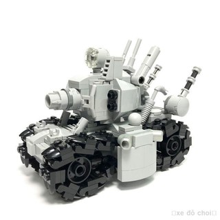 Tương thích với  MOC Building Blocks Đồ chơi xếp hình Metal Slug - Super Chariot 001 Tank Toy Man