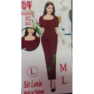 Bộ đũi ,lụa 9 tấc ,dài xả