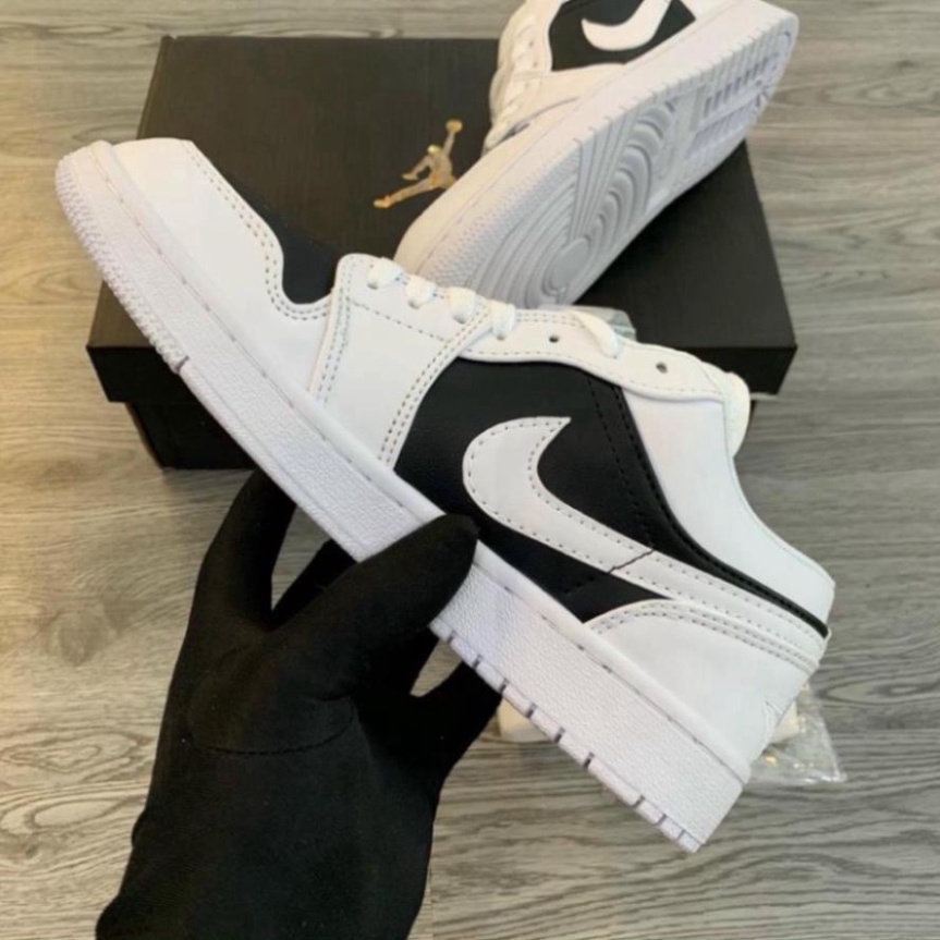 Giày JD 1 Panda màu trắng đen cổ thấp, Giay Sneaker JD1 Low hot trend,chạy bộ,tập gym,đi học full box bill - Phương Mon