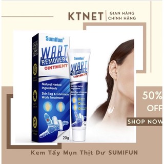 Kem thảo dược hỗ trợ tẩy mụn thịt, mụn cóc, nốt ruồi, tinh chất thảo dược thiên nhiên - SUMIFUN