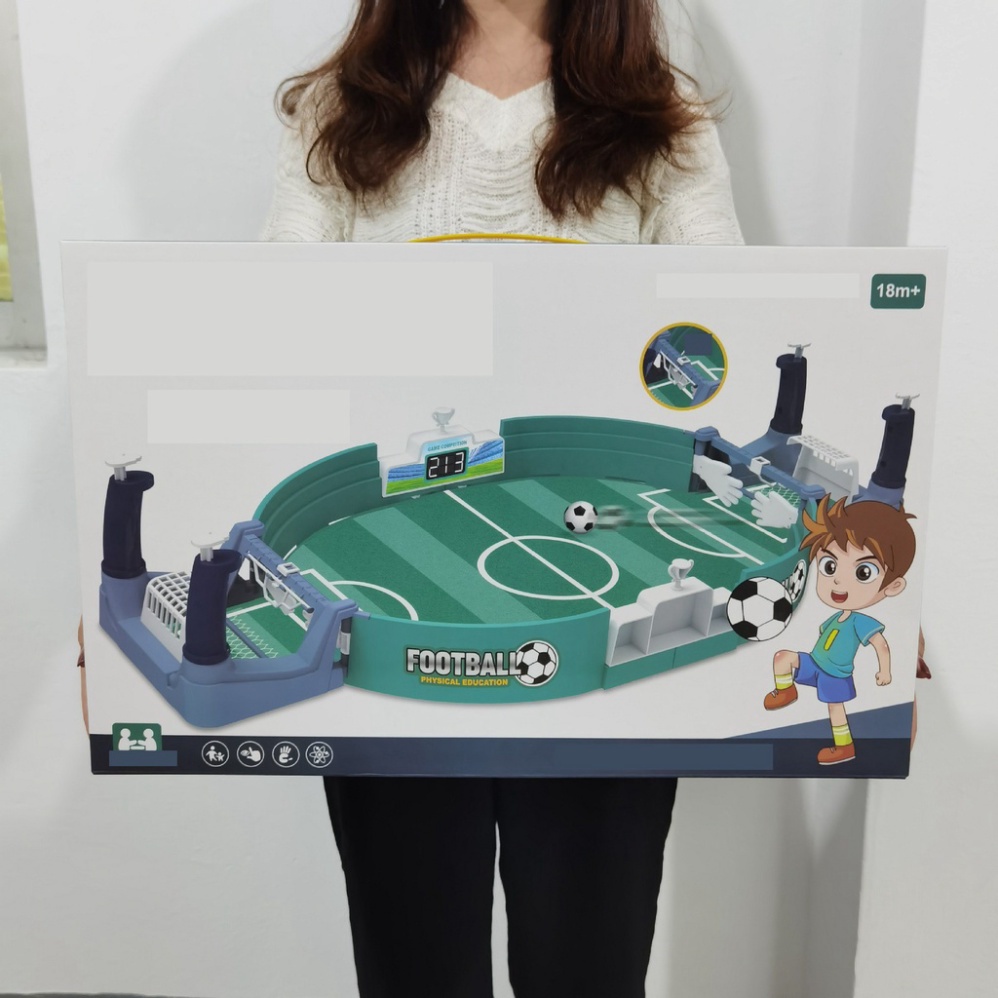 Bàn đá bóng mini 2 lớp dành cho trẻ rèn luyện nhanh tay nhanh mắt - Bộ bóng đá giải trí cho trẻ em giúp bé rèn luyện tay