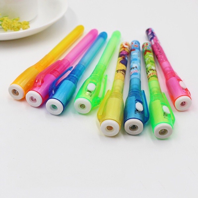 Bút tàn hình viết soi đèn