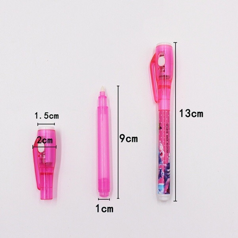 Bút tàn hình viết soi đèn