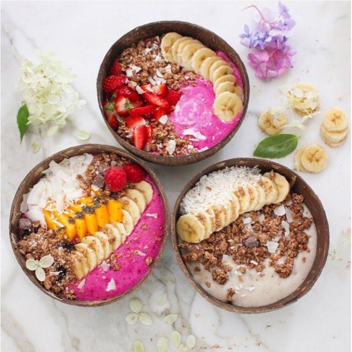 Bộ bát chén gáo dừa và thìa muỗng gỗ tự nhiên Annut