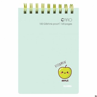  Sổ Caro lò xo kép ngang KLONG B7 120 trang 100 76; MS: 934 