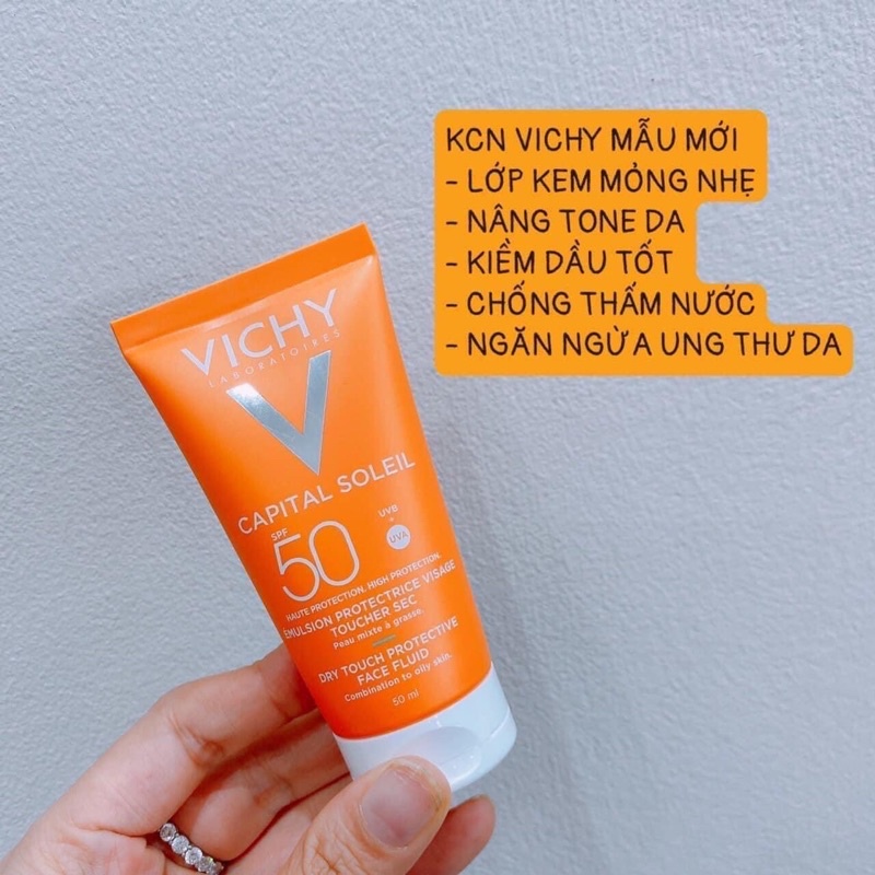 Kem chống nắng vichy mẫu mới 2023