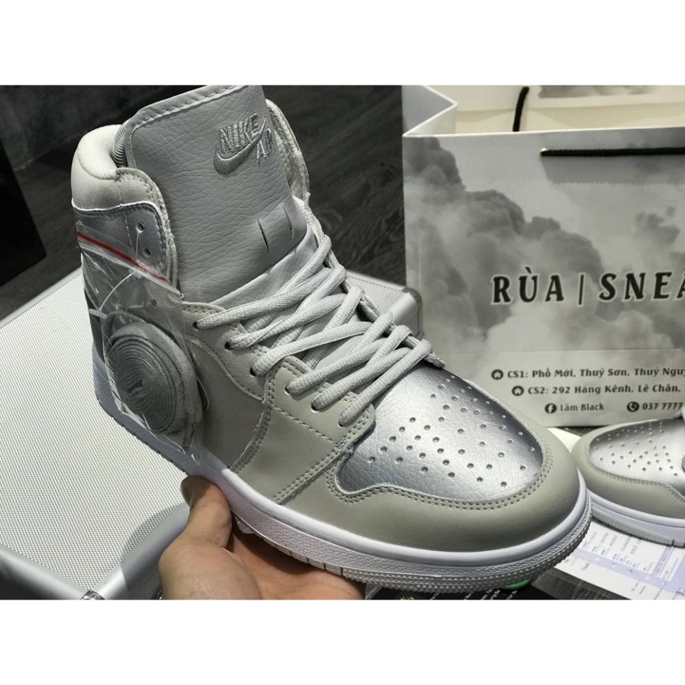 Siêu Phẩm Giày Thể Thảo Sneaker JD Bạc Xám Sil.ver An.Ni.ver.sa.vy SIêu Xinh Cao Cấp Ảnh Thật