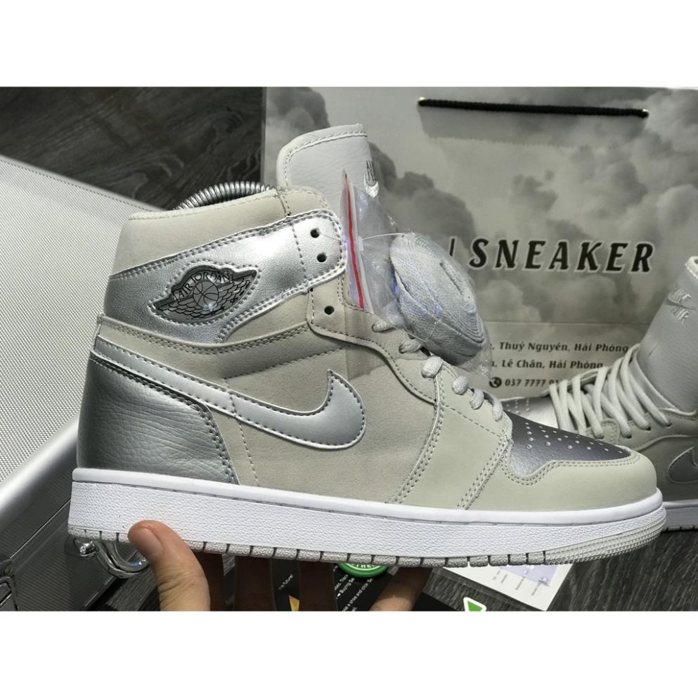 Siêu Phẩm Giày Thể Thảo Sneaker JD Bạc Xám Sil.ver An.Ni.ver.sa.vy SIêu Xinh Cao Cấp Ảnh Thật