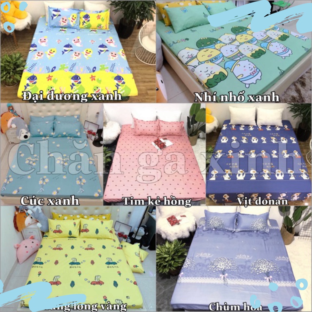 Vỏ gối ôm Cotton Poly nhiều hoạ tiết ngộ nghĩnh