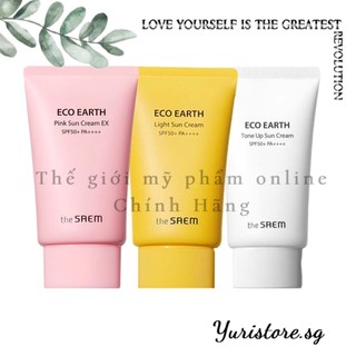 🆈🆄🆁🅸 - kem chống nắng the same eco earth power pink sun cream