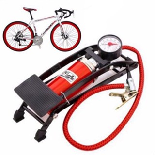 Bơm đạp chân mini PTLUXURY bơm xe đap , xe máy , ô tô [ HÀNG TỐT ]