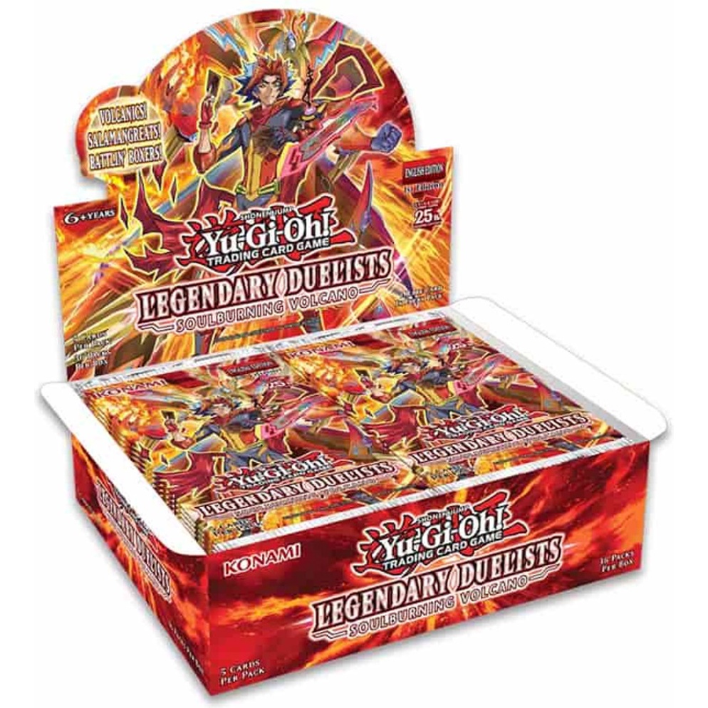 Hộp Bài Yugioh Legendary Duelists: Soulburning Volcano 1st Edition Booster Box