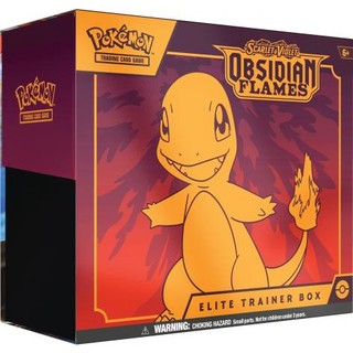 Hộp Bài Pokemon Scarlet & Violet Obsidian Flames Elite Trainer Box