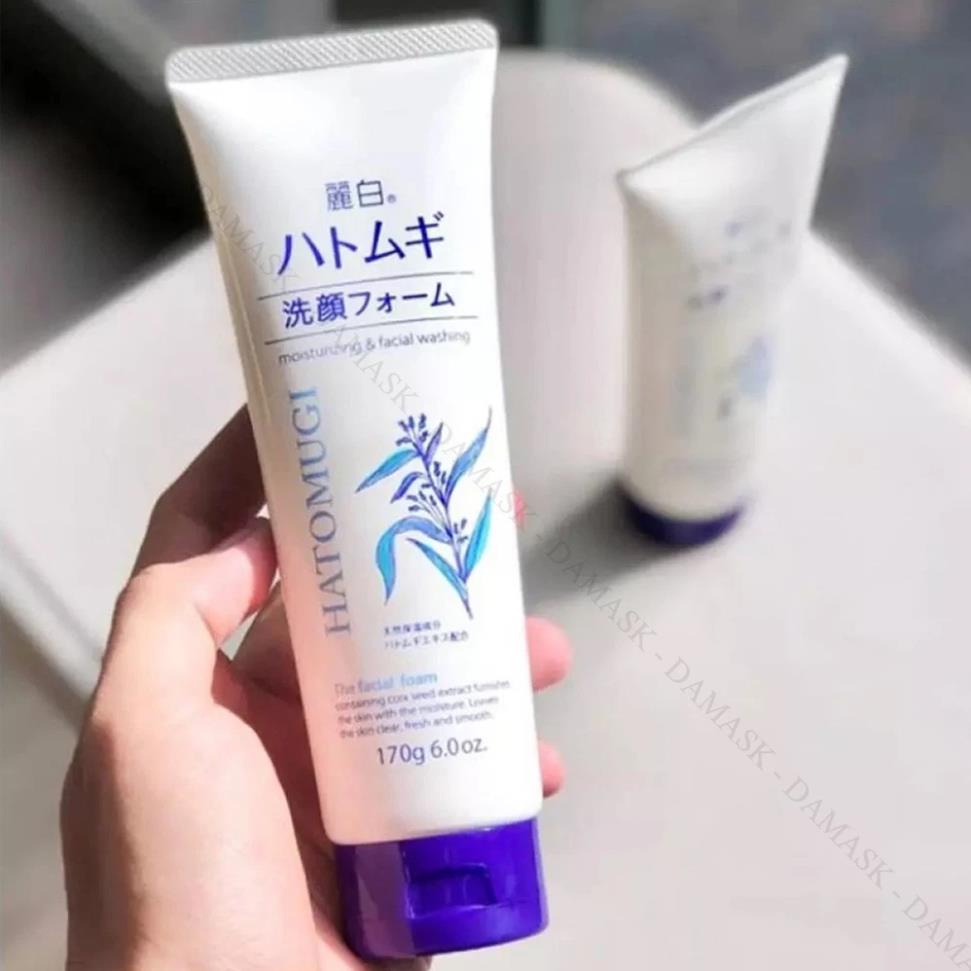 Sửa rửa mặt ý dĩ Hatomugi Naturie Nhật Bản 130gr và 170gr