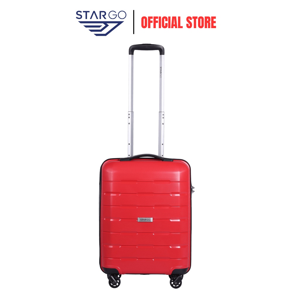 Vali Nhựa Du Lịch STARGO TOPAZ - Size S/M  - Khóa TSA - Nhựa PP Chịu Nhiệt, Chống Va Đập