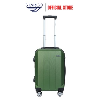 Vali nhựa du lịch stargo trinity - size s/m - xách tay/ký gửi - khóa số - nhựa abs - chống trầy