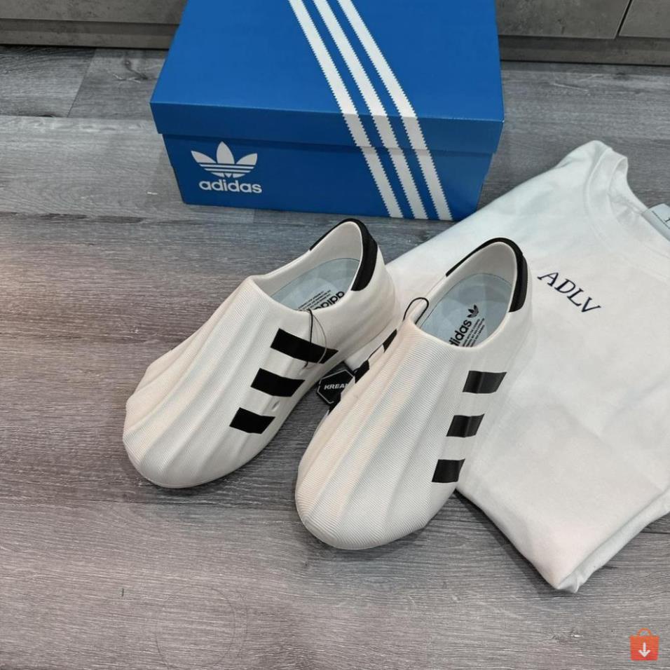 Giày AdiFOM Superstar White Grey - Bản Cao Cấp Mềm Êm