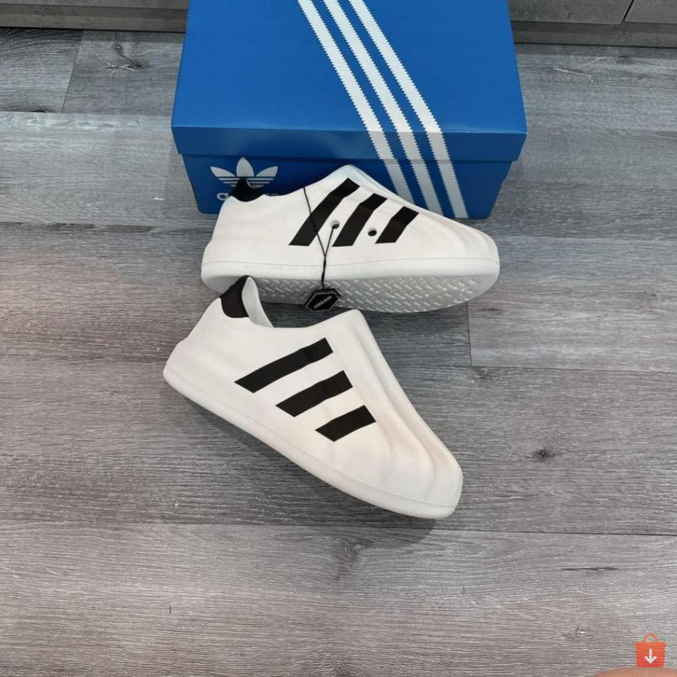 Giày AdiFOM Superstar White Grey - Bản Cao Cấp Mềm Êm