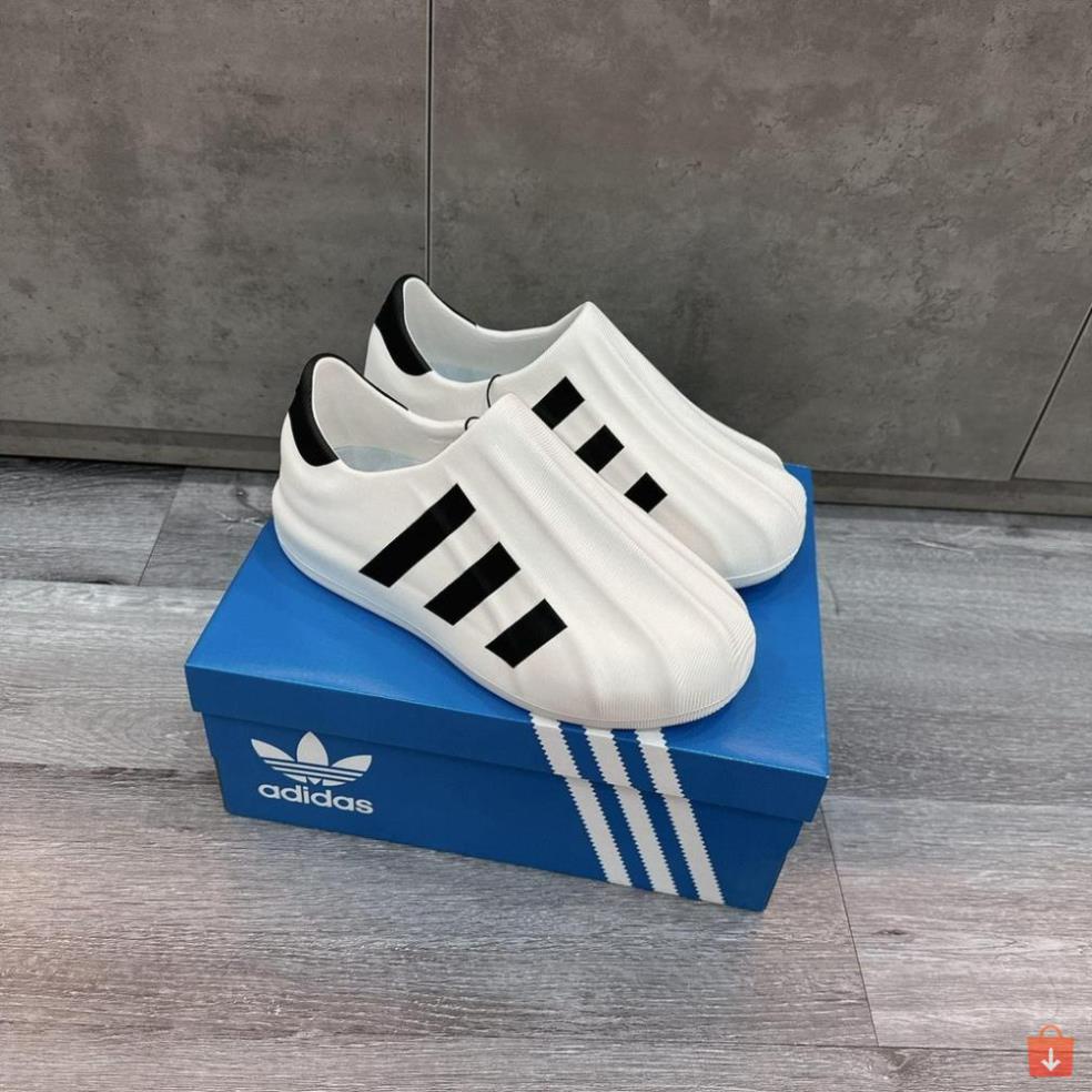 Giày AdiFOM Superstar White Grey - Bản Cao Cấp Mềm Êm