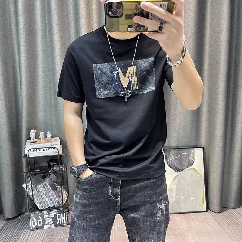 Hàng Có Sẵn!Áo Thun Cotton Tay Lửng Dáng Ôm Thời Trang Mùa Hè 2022 Mới Mẻ