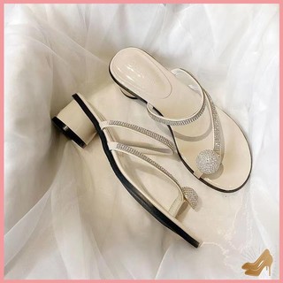 Xăng đan cao gót thời trang mùa hè dành cho nữ
