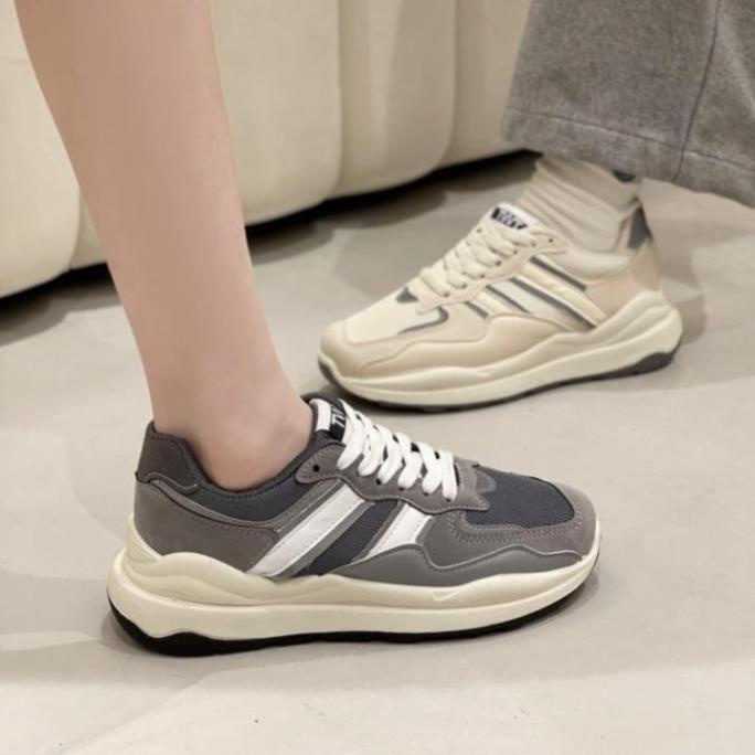 Giày Sport độn đế tăng độ cao , giày sneaker ulzzang nữ hot hit giá thành rẻ tới trường đi dạo tập gym đề được
