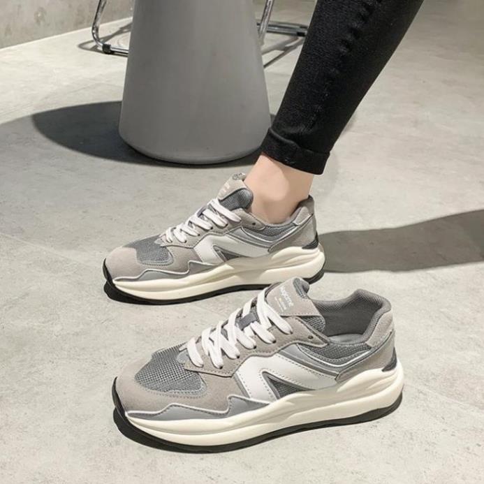 Giày Sport độn đế tăng độ cao , giày sneaker ulzzang nữ hot hit giá thành rẻ tới trường đi dạo tập gym đề được