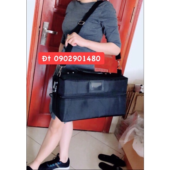 Cốp vải 4 mâm size 40cm có dây đeo vai