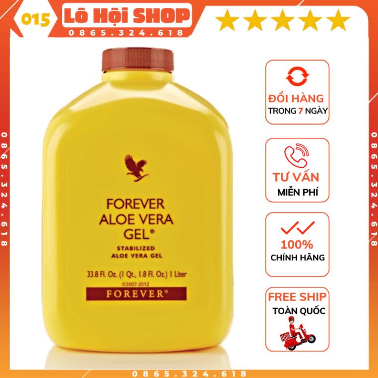 Nước uống dinh dưỡng gel nha đam, thải độc 015flp Lô Hội