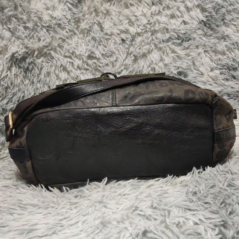 Túi du lịch si H75 tuyển Nhật hiệu LOU*S VUITT*N da bê size 50cmx25cmx12cm