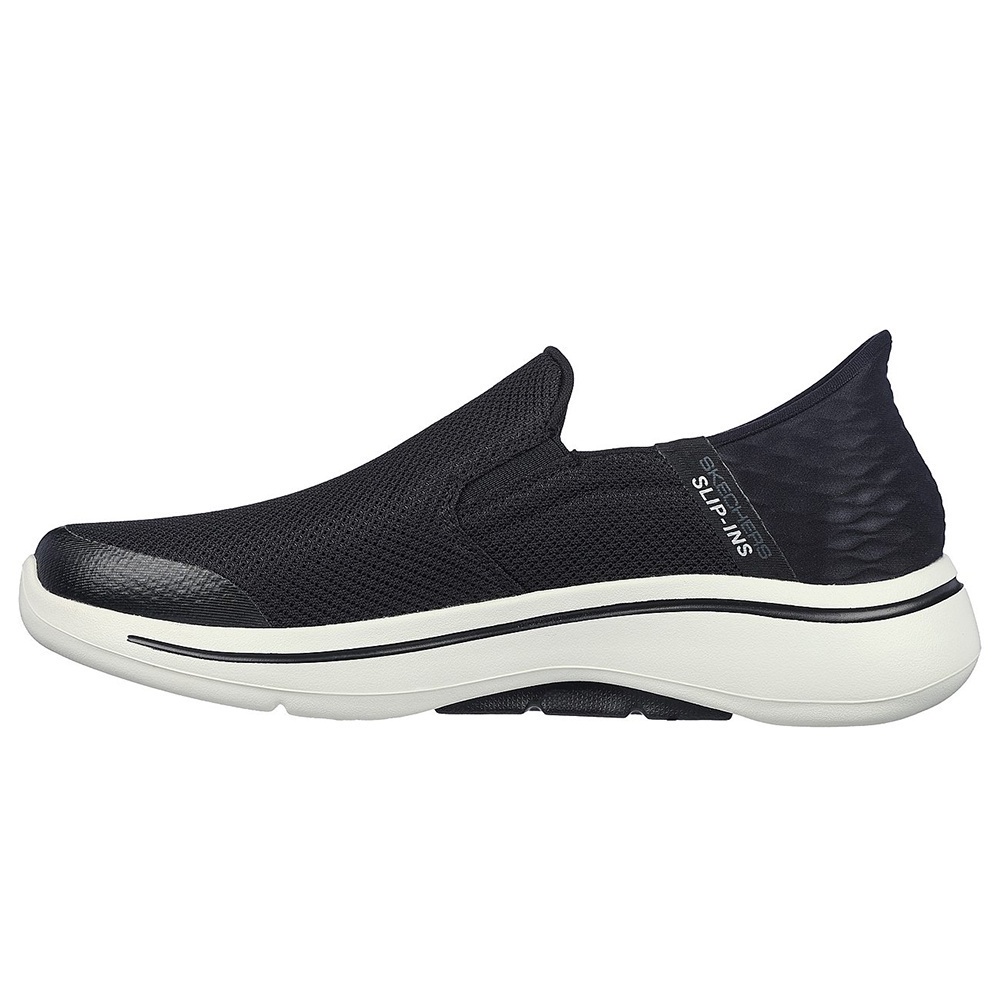 Skechers Nam Giày Thể Thao Slip-Ins GOwalk Arch Fit Hands Free Walking Air-Cooled Memory Foam - 216259-BLK