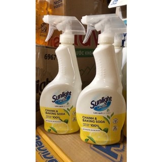 NƯỚC LAU BẾP , NƯỚC LAU ĐA NĂNG CIF 500ml ( mẫu công ty thay đổi thành sunlight)