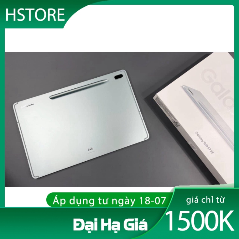 Máy Ss Tab S7 FE 4G fullbox nguyên seal - Bảo hành 12 tháng, tăng kèm bao da hịn