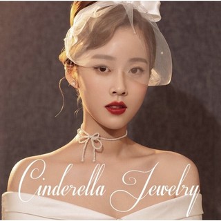 Choker Vòng cổ Nơ Ngọc