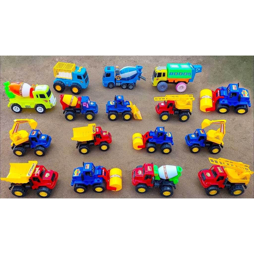Xe Cần Cẩu Mô Hình Loại Lớn _ Xe Công Trình  STT Đồ Chơi Cho Bé