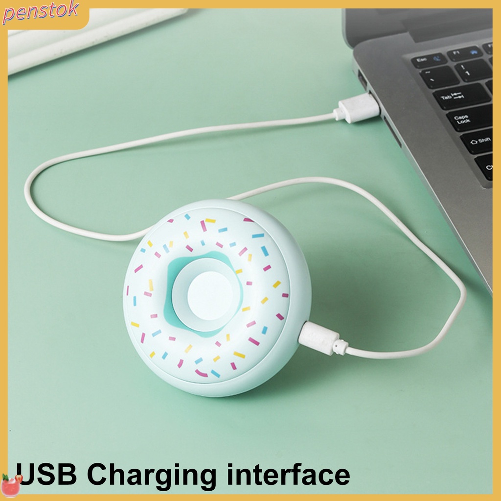 Máy sưởi ấm tay hai mặt thiết kế hình bánh donut độc đáo