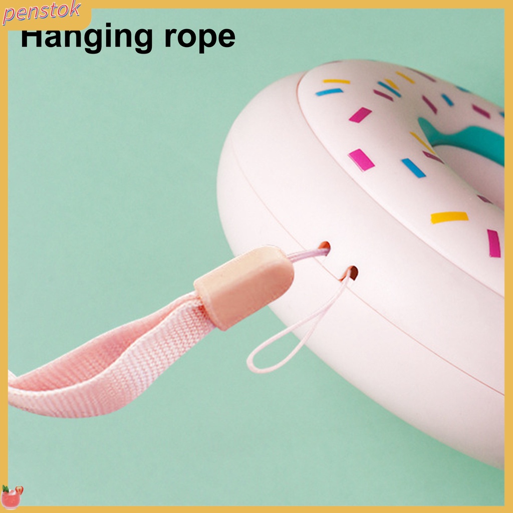 Máy sưởi ấm tay hai mặt thiết kế hình bánh donut độc đáo