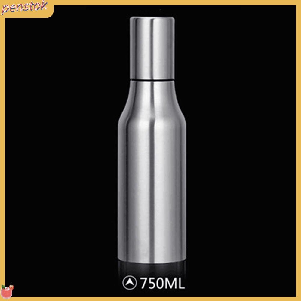 Bình rót dầu ăn / dấm chống tràn bằng thép không gỉ