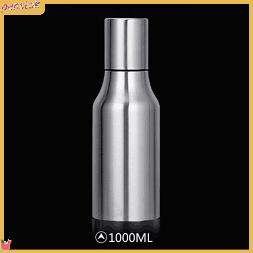 Bình rót dầu ăn / dấm chống tràn bằng thép không gỉ